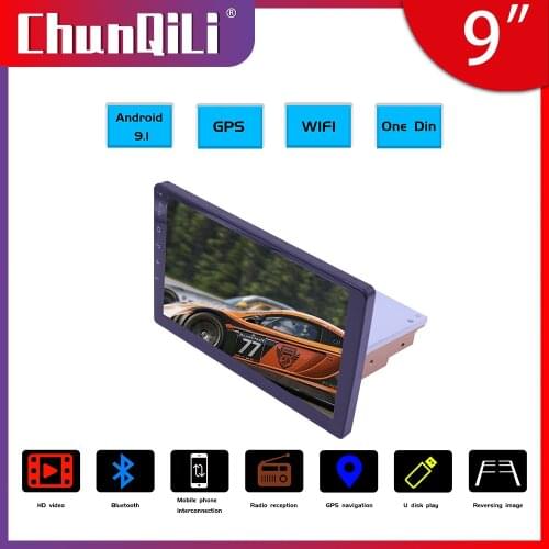 ChunQiLi 9" 2 Din Android 10 GPS Auto Radio Multimedia Car Player Bluetooth WIFI Mirror Link OBD2 DAB+ Universal Car Radio FM