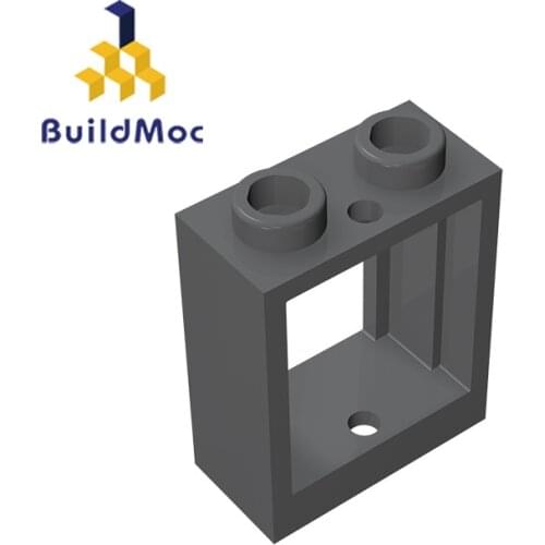 BuildMOC 60592 1x2x2 For Building Blocks Parts DIY electric Educational Classic Brand Bricks Bulk Model Educational Kids Toys