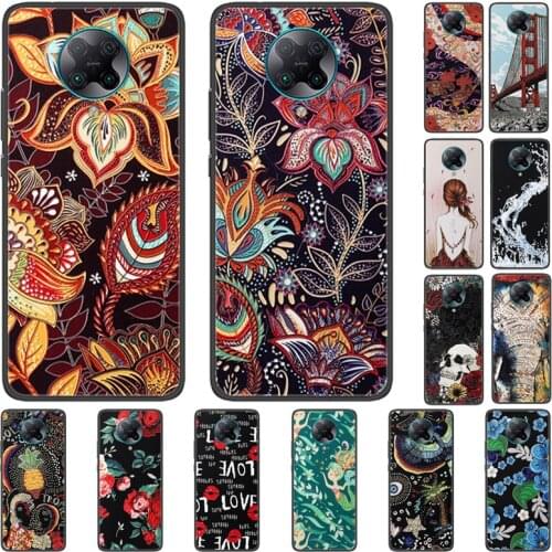 For Xiaomi Redmi K30 pro Case 3D Relief Silicone Phone Cover For Xiaomi Redmi 9A Case TPU Coque Redmi9 Case Redmi 9C 9 A Fashion
