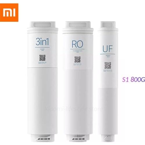 Xiaomi Water Purifier S1 800G Filter Mi 3 in 1 Composite Filter/Reverse Osmosis Filter UF Water Filter Home Appliance Parts