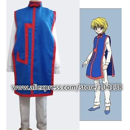 Hunter x hunter Kurapika Cosplay Costume Custom Made