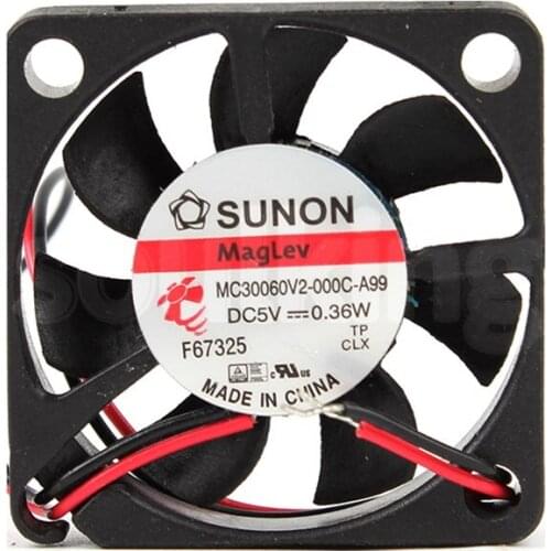 MC30060V2-000C-A99 3006 5V 0.36W Maglev quiet car light fan 6 Month Warranty