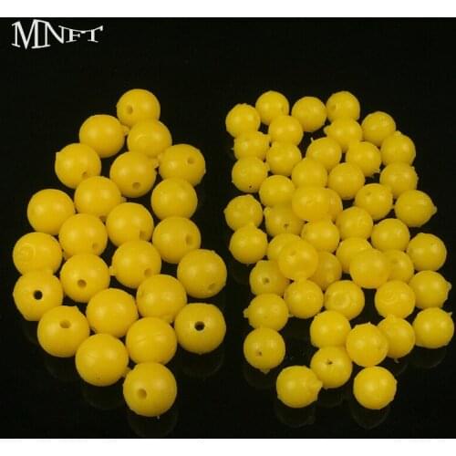 MNFT 300Pcs/Pack Carp Corn Flavor Bait Artificial Semi Floating Baits Ball Beads Fishing Lure