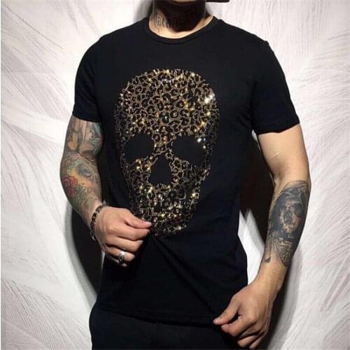 Tops Tees Diamond stone 2020 summer cotton O neck short sleeve t shirt men