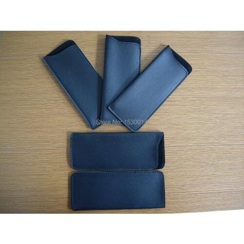 Eyeglass soft readers slip-in pouch in PU leather eyeglass case