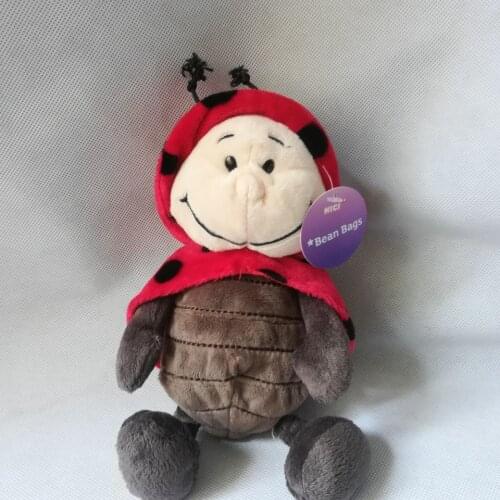 New toy about 25cm cartoon ladybird plush toy,soft doll baby toy birthday gift h0377