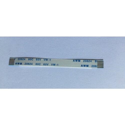 WZSM New AWM 20624 80C 60V 1.0 mm Pitch 5 Pin 70mm 90mm150mm 250mm Forward FFC FPC Flexible Flat Cable
