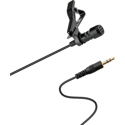 Professional For Phone Portable Mini Stereo HiFi Sound Quality Condenser Microphone Clip Lapel Mic