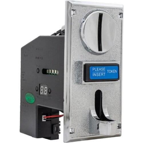 Multi Coin Acceptor Programable for Different Values Selector for Vending Machine Arcade Game Machines Washing Machine