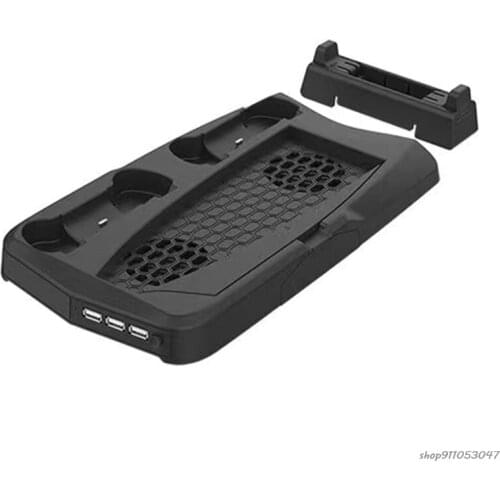 Handle Seat Charging Disc Storage Rack Earphone Storage Bracket Host Cooling Fan Base For PS5 DE/UHD M11 21 Wholesales