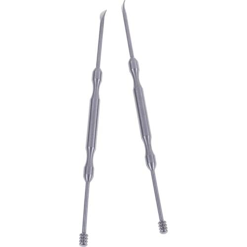 2Pcs/set Cleaning Removal Ear Syringe Come Done Extractor Stainless Needles Antibacterial Acne Cleansing Ear Care Tools