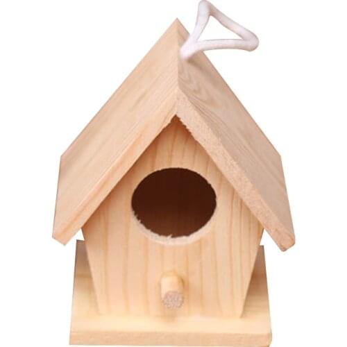 Birdhouse Hanging Decoration Birdhouse Bird Cage Ornament Small Only For Decoration Different Styles For Home Balcony Gift