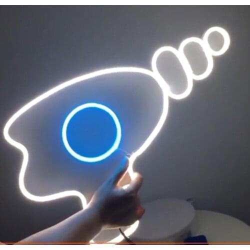 Future technology Luminous laser gun bar nightclub stage performance gogo sense prop fluorescent led light guns