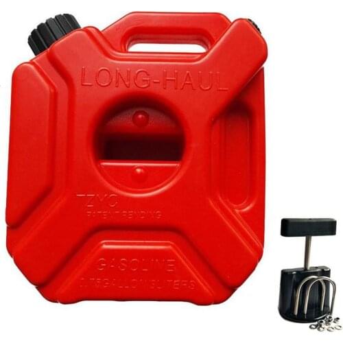 1PC Spare Car Oil Drum 5 Liters Anti-static Plastic Petrol Barrel Car Receiving Bucket Long Trip Long Distance