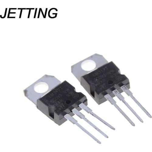10 PCS Regulated Power Supply Three-Terminal Voltage Regulator ST LM317T LM317 Wholesale