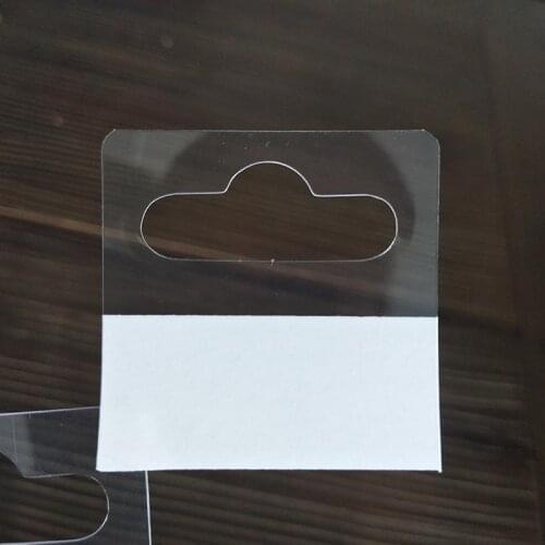 Free shipping Euro hole hang tab 40x40mm 5,000pcs/lot