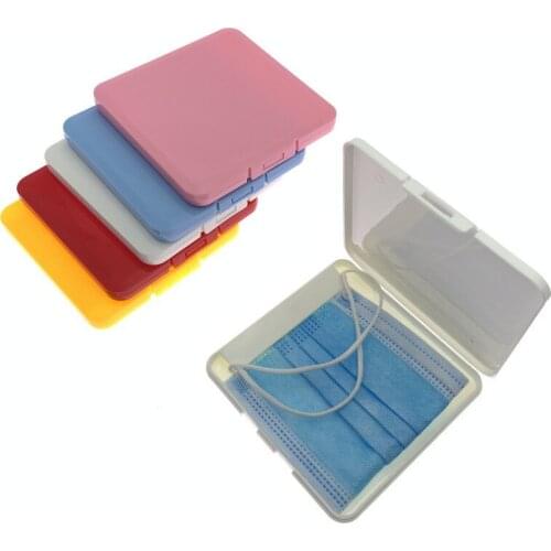 Masks holder Creative Christmas gifts Save masks box Disposable Mask Storage Box student Portable Case Safe Pollution-Free