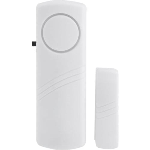 Door Window Wireless Burglar Alarm with Magnetic Sensor Home Safety Wireless Longer System Security Device White Wholesale