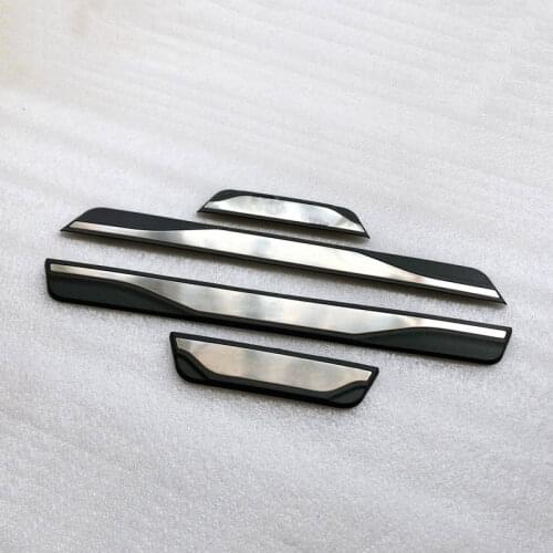 Metal And Plastic Door Sill Scuff Plate for Kia Picanto 2012 2013 2015 2017 2018 Welcome Pedal Trim Car Accessories