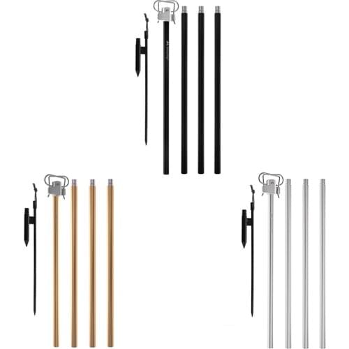 Multifunctional Outdoor Camp Lamp Pole Kit Multi-functional Classic Practical Hanging Light Fixed Holder Camping Lantern Stand