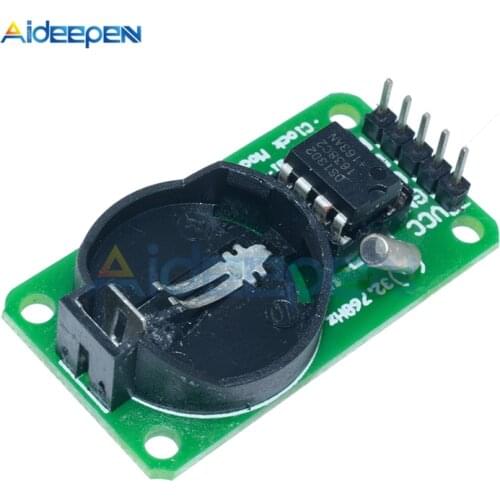 DC 3.3V-5V RTC DS1302 Real Time Clock Module For AVR ARM PIC SMD For Arduino