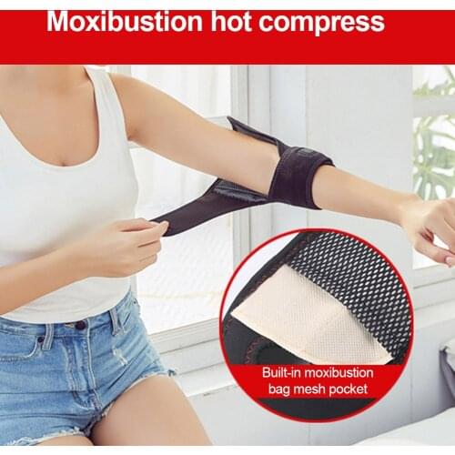 Elbow heating mantle with USB elbow heating elbow support with 3 temperature settings for elbow sprain, tendinitis and arthritis