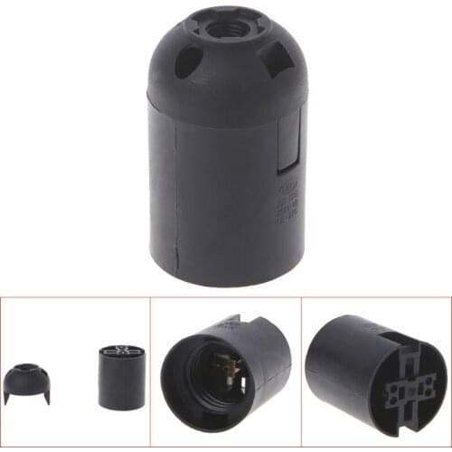 2021 New E27 Edison Lamp Bulb Holder Socket White/Black Pendant Ceiling Light Vintage