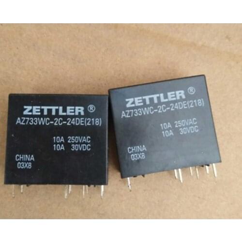 Wholesale 10pcs/lot relay AZ733WC-2C-24DE