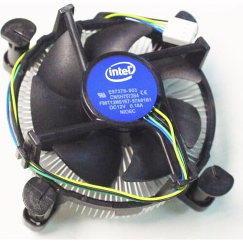 Intel g1820 g1840 G3900 G4400 original fan CPU radiator new aluminum intel cpu fan 1150 interface