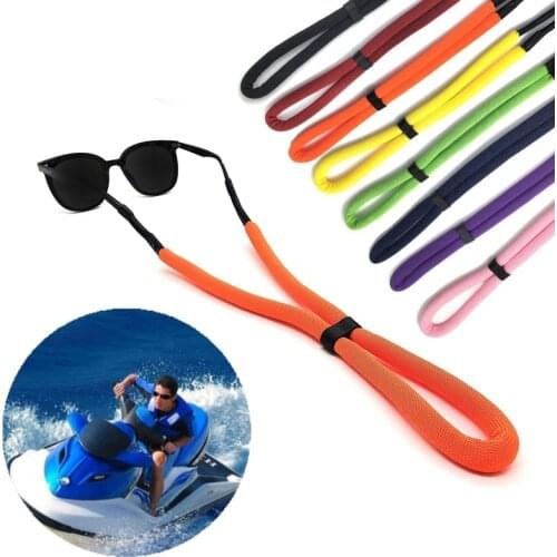 Floating Foam Chain Sport Glasses Cord Eyewear Strap Lanyard Adjustable Anti-Slip String Eyeglasses Cord Holder Neck Strap Rope
