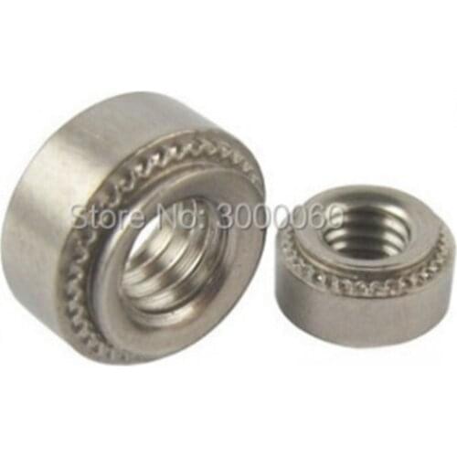 4-40 6-32 8-32 10-24 1/4-20 PEM Self Clinching Nut Stainless Steel Pressure Riveting Nut 200pcs/lot