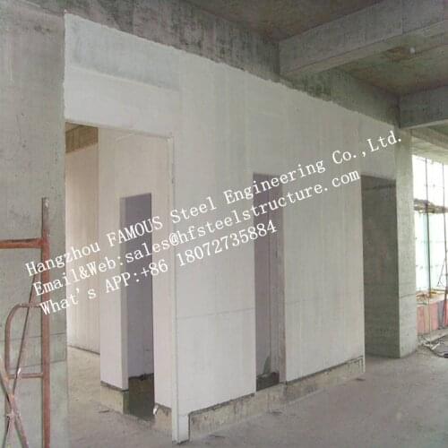 Precast Light Weight Concrete FASEC Prefab-I Panel For Interior and Exterior Walls