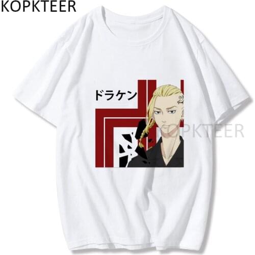 Tokyo Revengers Sano Manjirou Anime T-shirts Japanese Style Streetwear Summer Hip Hop Funny Cartoon Short Sleeve T-shirts Tops
