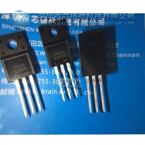 XIN YANG Electronic 10pcs/lot MBRF20200CT B20200G MBRF20200 Schottky diode 20A/200V TO-220