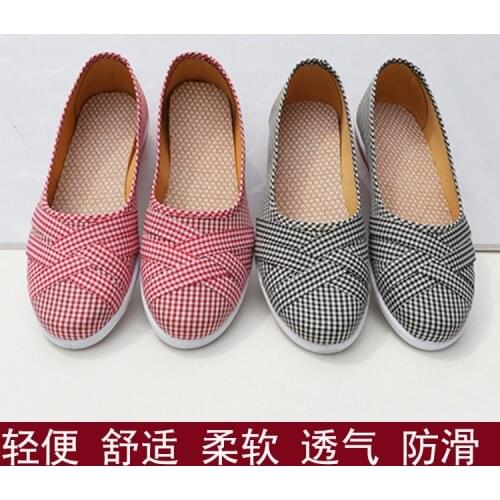 Della Tela di Canapa Piatto da Ginnastica Casual Resistente All'usura da Barba Bordi Fascia Elastica Scarpe Basse Nuovo dfg56