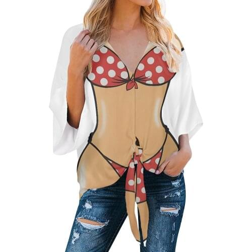 ZNkasumi Red Blouses