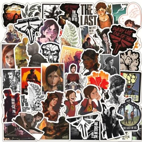 10/30/50PCS The Last of Us Game Stickers Motorcycle Travel Luggage Guitar Fridge Cool Graffiti Sticker Decals for Kid Toy Gift