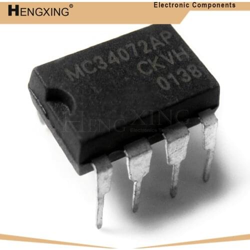 10piece MC34072AP MC34072P MC34072 34072 DIP-8 In Stock
