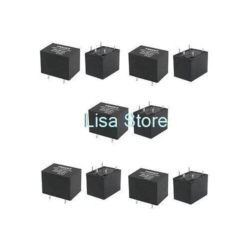10 Pcs General Purpose Power Electromagnetic Relay DC 6V Coil JZC-23F4123