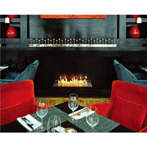 Inno-Fire 30 inch electric intelligent remote control smart bioethanol linear fireplace insert