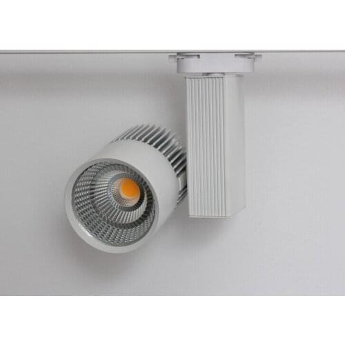 Free Shipping 40W 2/3/4 Wires CREE COB LED Track Light for Store and Gallary Lighting
