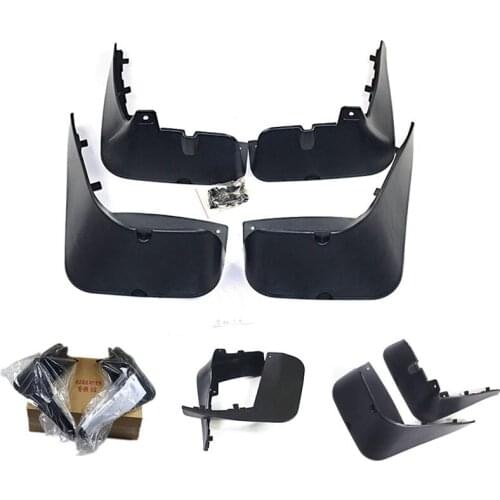 4pcs Premium Auto Front&Rear Heavy Duty Molded Flares Splash Mud Flaps Guards Fenders For Mercedes Benz S Class 350 300 08-18