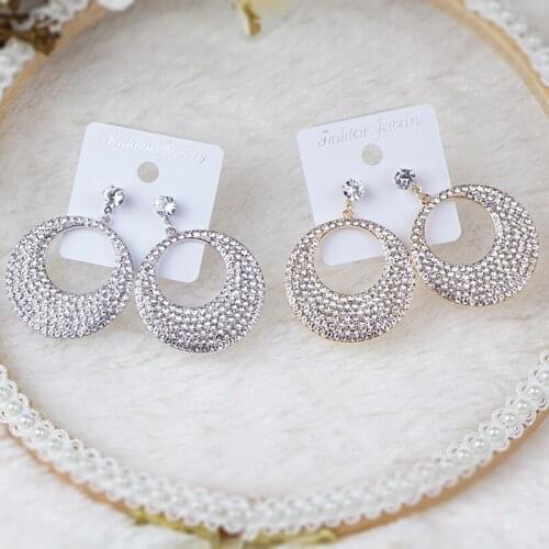 CECILIA dangle earrings zircon earrings s925 needles for women girls luxury drop earrings for wedding jewelry