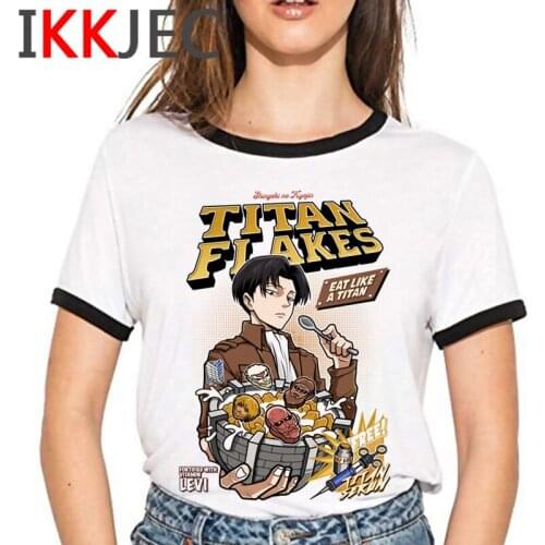 Attack on Titan Shingeki No Kyojin t shirt female ulzzang harajuku kawaii kawaii aesthetic harajuku tshirt streetwear harajuku