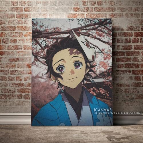 Tanjirou Kamado Real Life art Decoration Prints Home Decor Canvas Living Kids Room Bedroom Painting Wall Art Studio Poster