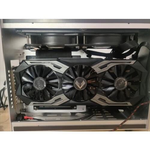 All Aluminum A4 Itx Mini Game Gaming Computer Case Water Cooling Support SFX Power Supply Transparent Acrylic Side Panel