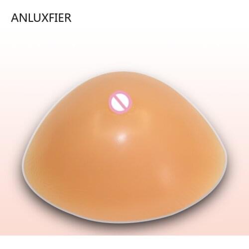 H9736 Artificial Boobs Bra Triangle Concave Bottom Silicone Breast After Breast Cancer Surgery Mastectomy Artificial Prosthesis