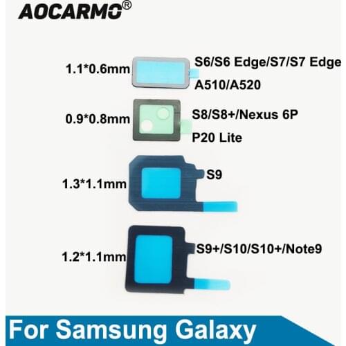 Aocarmo For Samsung Galaxy S6 S6 Edge S7 S8 S8+ S9+ S10 A520 Earpiece Glue Ear Speaker Glue Sticker Adhesive For Huawei P20 Lite