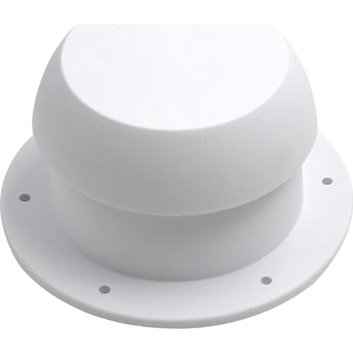 Round Mushroom Head Shape Ventilation Cap For Rv Accessories Top Mounted Round Exhaust Outlet Vent Cap