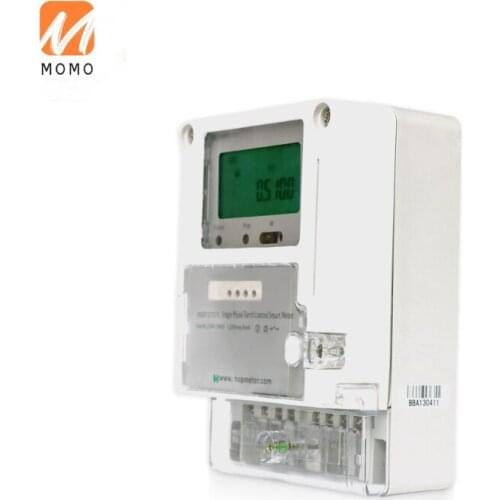 Single Phase GPRS Smart Electricity Meter for Remote Control